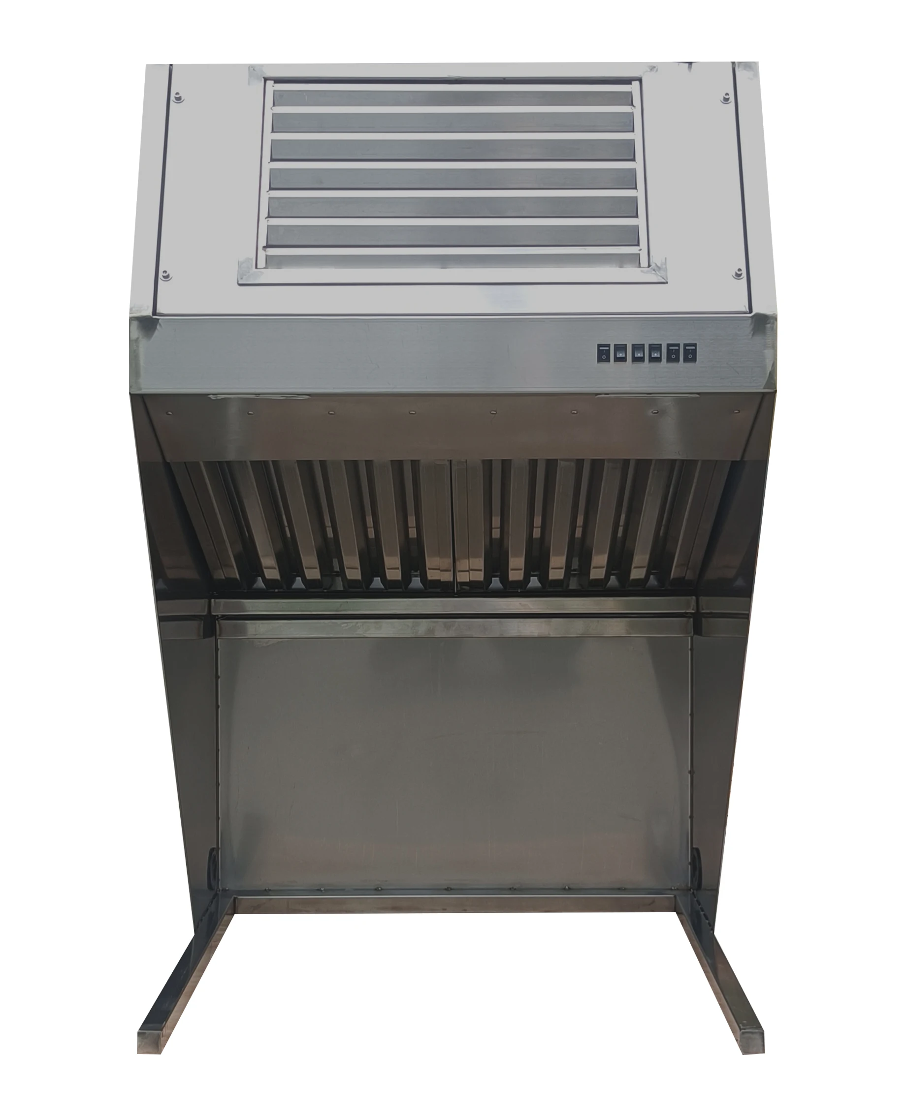 Dr.Air Ductless Fume Hood: Ductless range hood for small commercial spaces (no duct required)