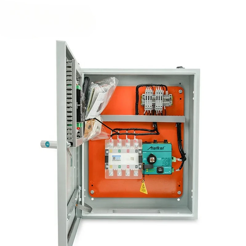 

100A transfer switch generator control box automatic control cabinet with 530N Smartgen controller