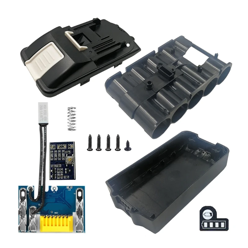 

Portable Battery Holder Plastic for Shell BL1830 5 21700 Battery for Case for P8DC