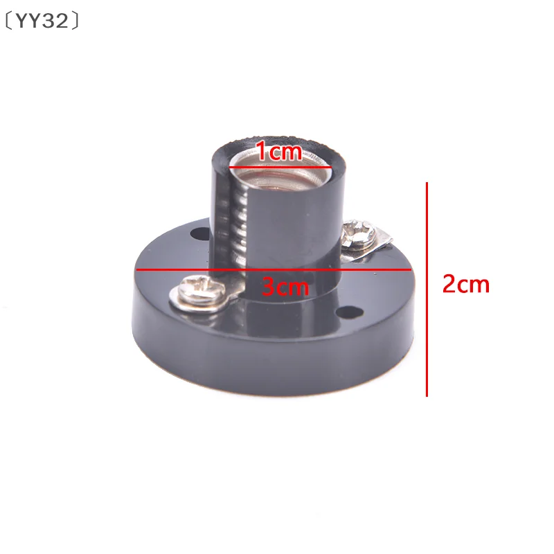 [-YY32」 E10 حامل المسمار لتقوم بها بنفسك قواعد المصباح المسطح أجزاء اختبار الخرز الكهربائي الفيزياء #2