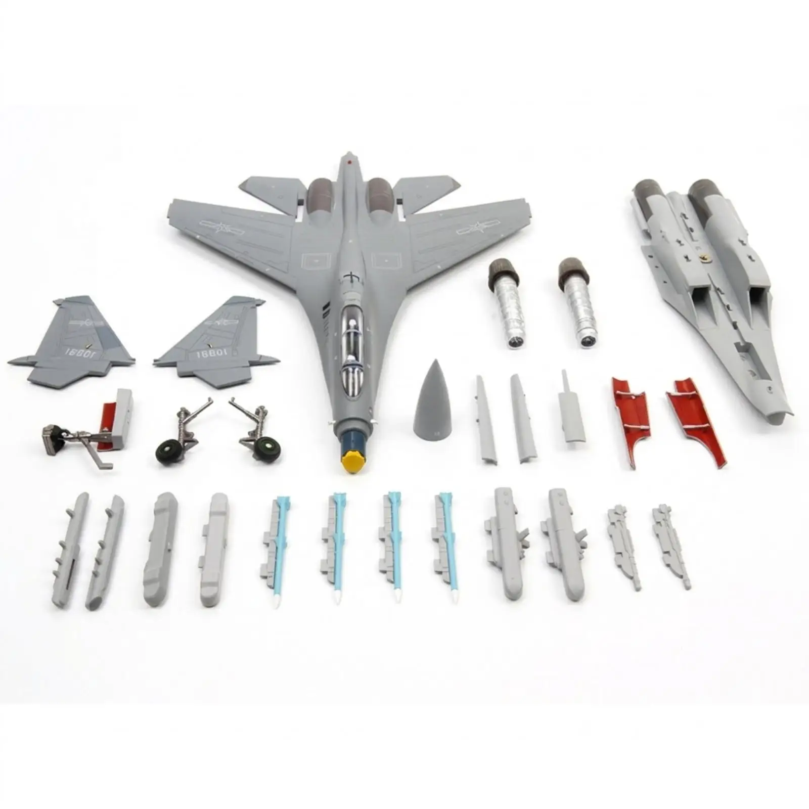 Electronic Warfare Aircraft Model Movable Building Kit Tool-Tool-Less