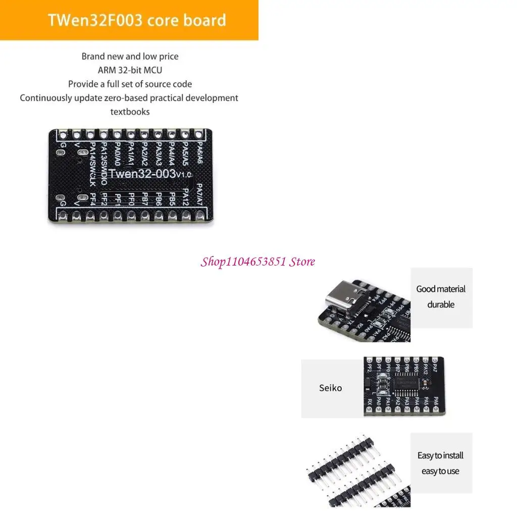 

TWen32F003 CH32V003F4P6 Core Board Development RISC-V Processor 64K Flash 8K Memory