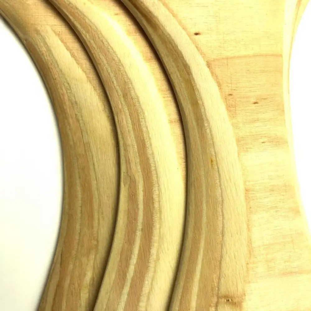 Outdoor Wooden Boomerang Flying Disc Athletic Sport Gear Natural Handcrafted Smooth Aerodynamic Training Performance Toy Set