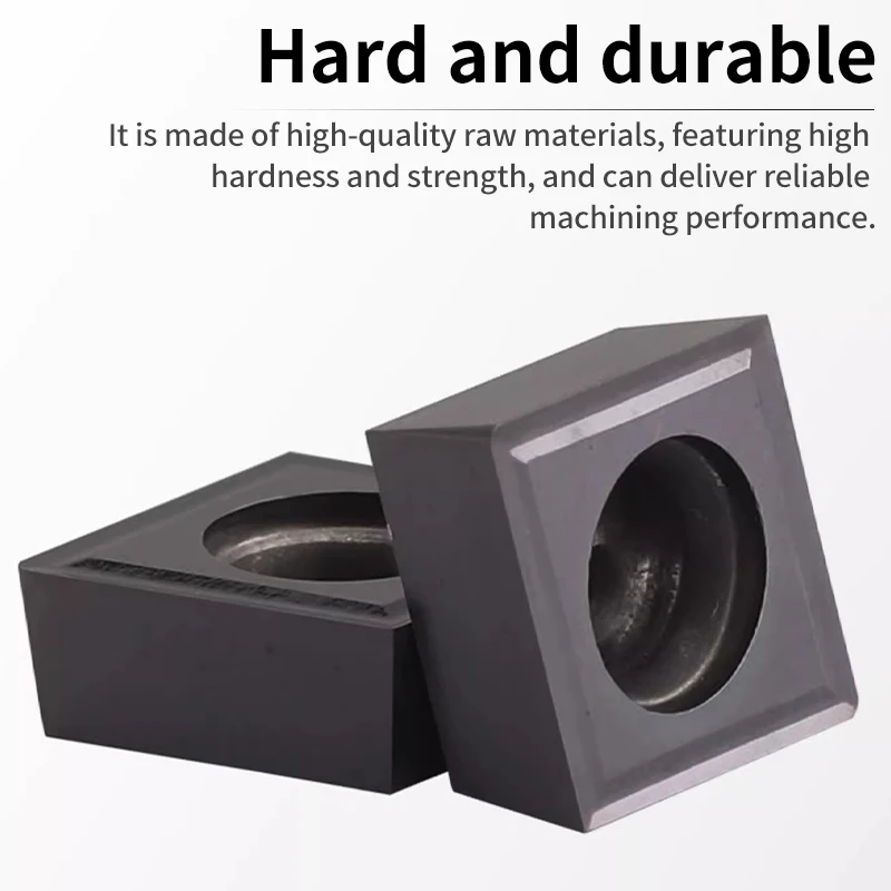 

CNC Stainless Steel Turning Inserts CCGT060202/09T304-MF Rhombic 80-Degree Precision Boring Inserts