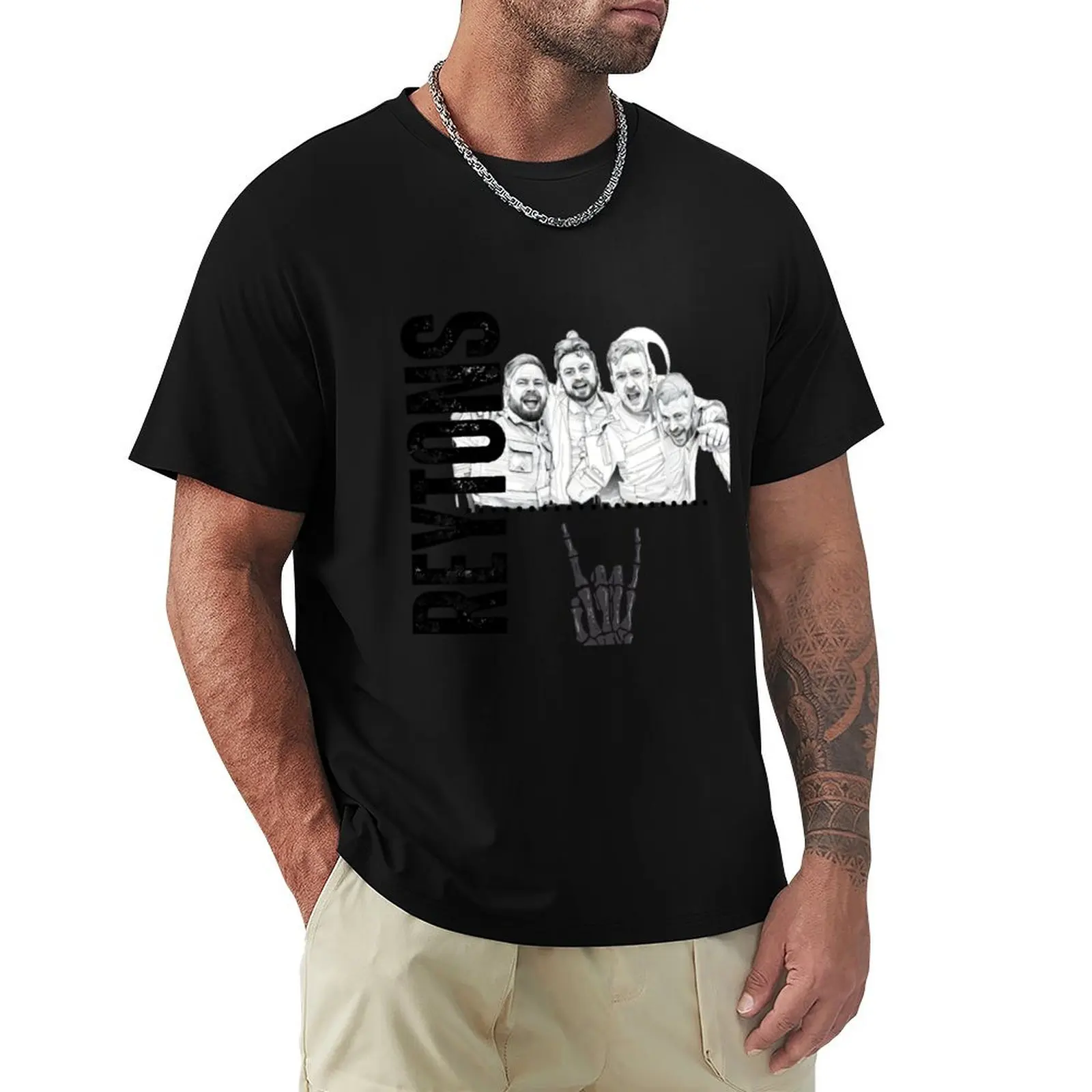 

reytons T-Shirt croswit shirt man affliction shirts oversized graphic tee luxury designer mens funny t shirts