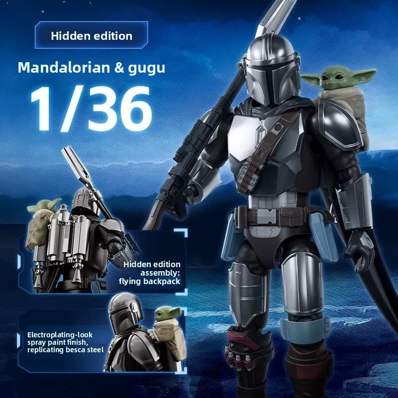 Blokees Star Wars Mandalorian Grogu ATRT Buildable Brick Action Figure with Articulated Joints From Bloks Beyond Lite First Wave view 5