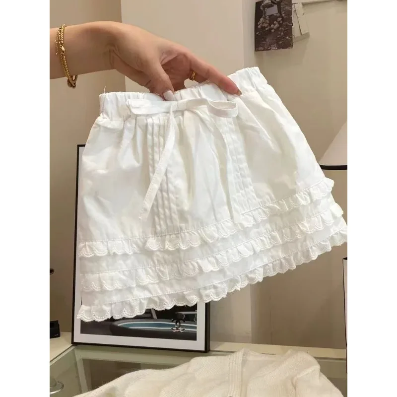 Baby Girls' French Little White Flower A-line Cake Skirt 2026 Spring New Children's Korean Edition Skirt