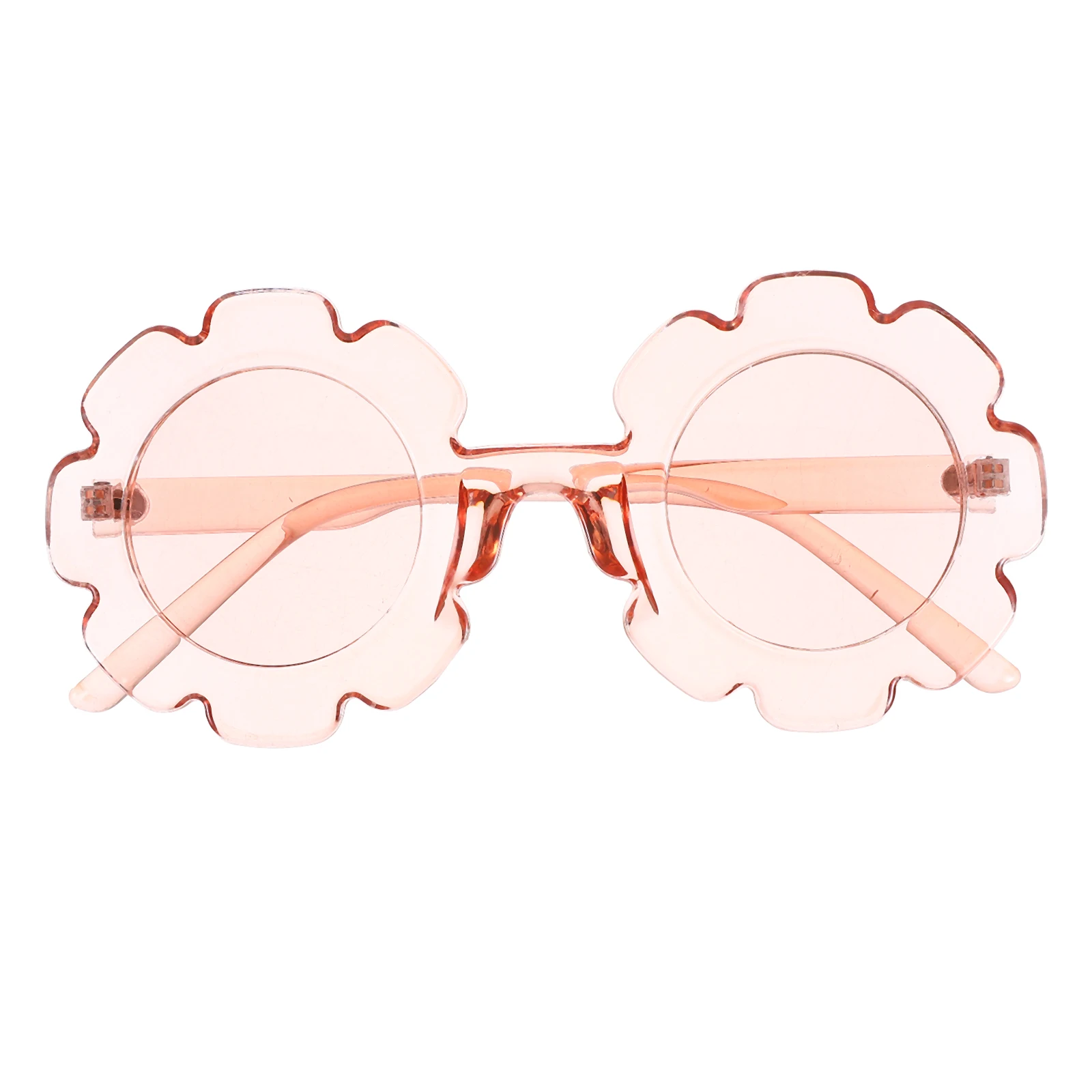 

Sunflower Glasses Kids Toddler Sunglasses Girls Favors Transparent Frame Durable Plastic Children Gift