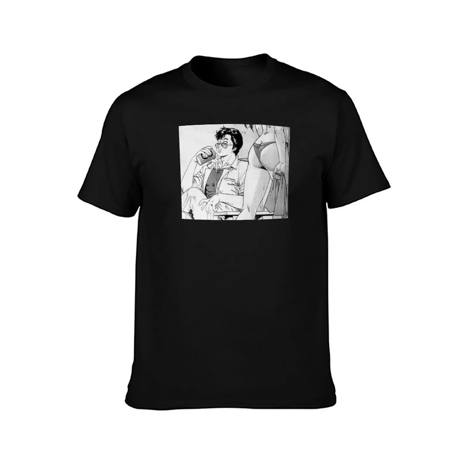 ryo saeba pervert T-Shirt Independence Day Short Sleeve T-Shirt