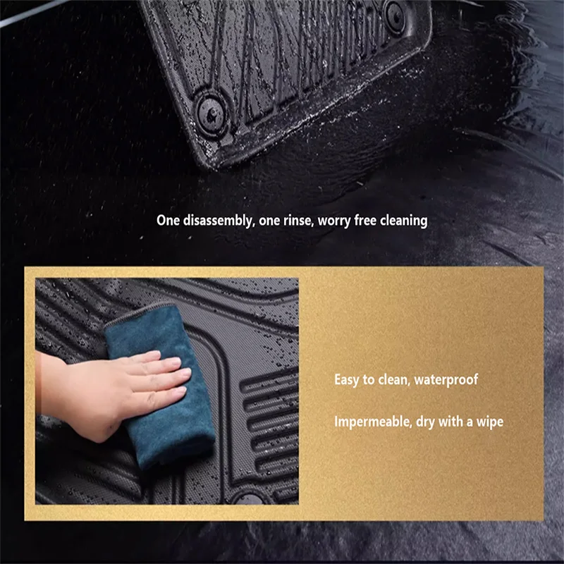 Alfombrillas de TPE personalizadas para coche Volvo XC40 XC60 S60 V60 S90 XC9, accesorios para conducir a la izquierda, suministros para vehículos