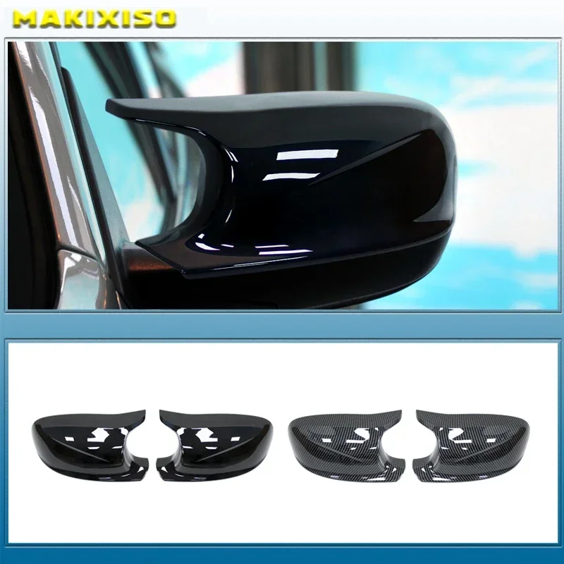 

For BMW X1 X3 F25 E84 Pre-LCI 2010 2011-2013 M style Rearview Mirror Cover Side Wing Rear View Mirror Case Cover Glossy Black