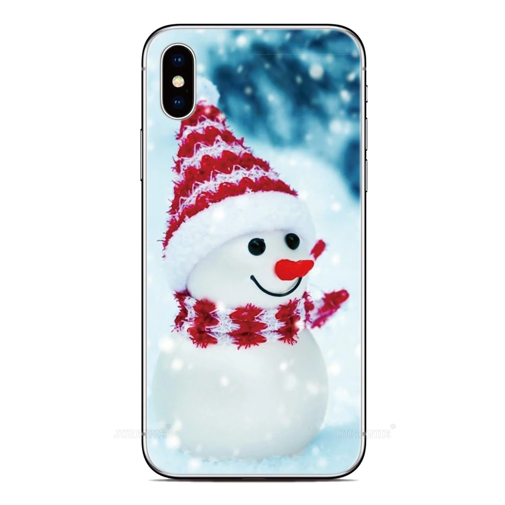 Custodia per telefono Merry Christmas per Sony Xperia 10 5 1 VI II III IV V 2023 XZ5 XZ4 XZ3 XZ2 XA2 Plus XA3 Ultra L3 L4 E5 Z5 Cover posteriore