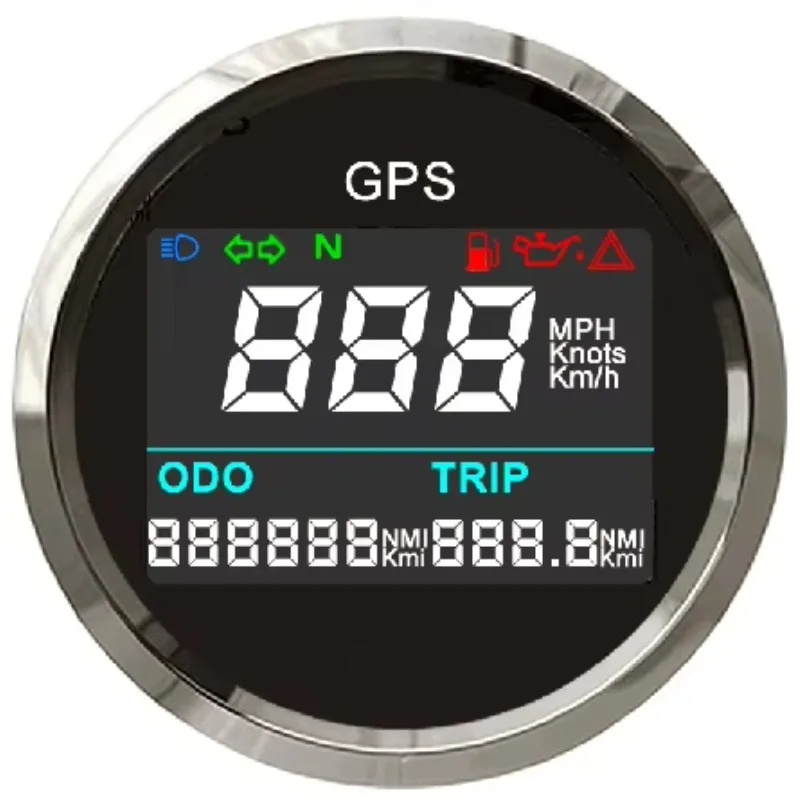 

52mm Motorcycle Speedometer Digital Bike Digital Speedometer