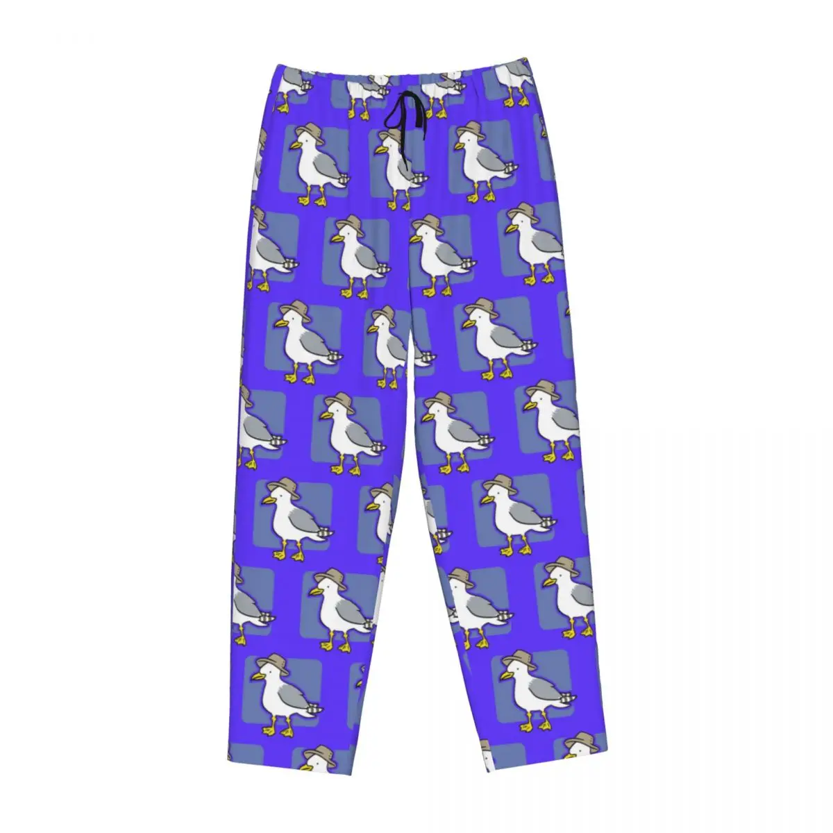 

Custom Seagull With Women Pajama Pants Lounge Sleep Sleepwear Bottoms with Pockets