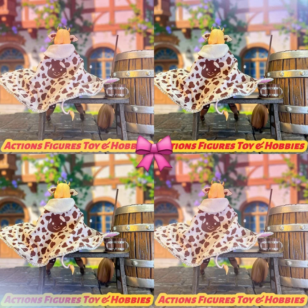 

【Only Clothes】LADoTOYS 1/12 Scale Daisy Taurus Beer Girl Cloth Cloak Clothes Accessories for 6in Action Figure Model Toy DIY