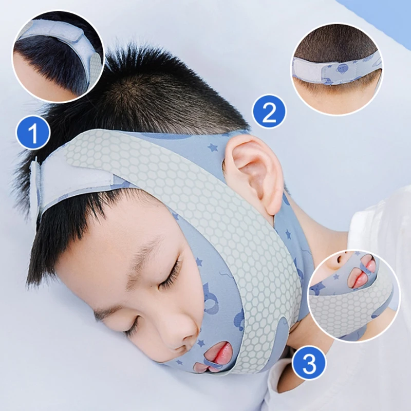 

Anti Snoring Belt Mouth-Sealing Gifts Open Mouth Breathing Correction Chin Strap For Women Men Better Breath Health Care