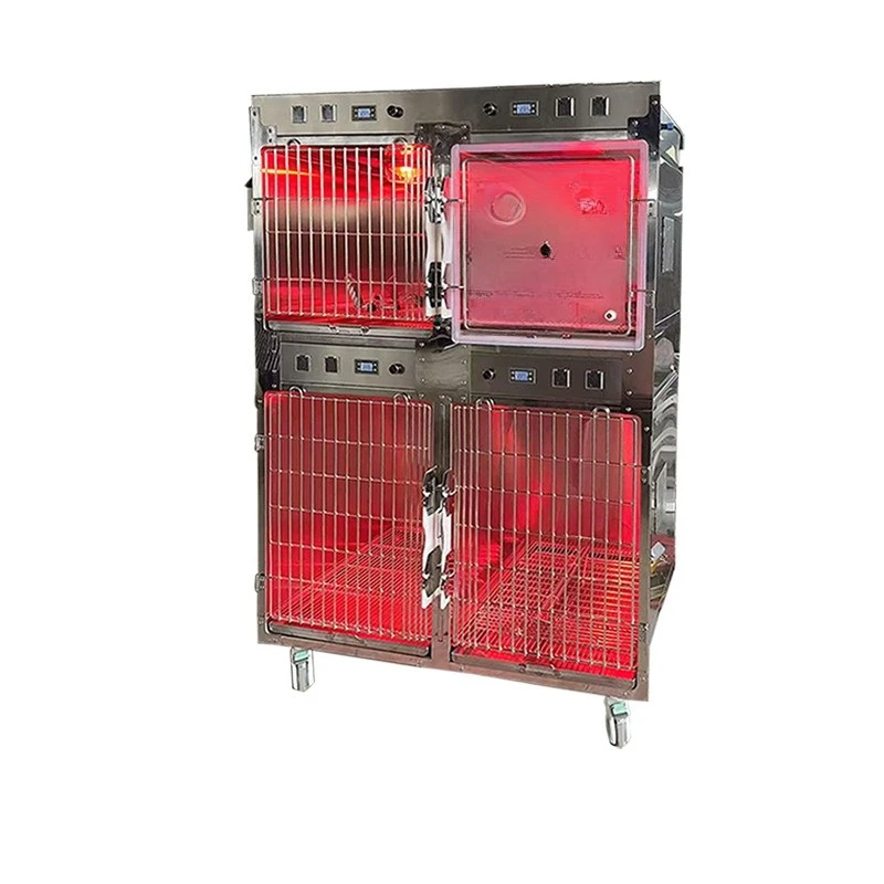 Hospital cage cat and dog foster cage new warm lamp power cage