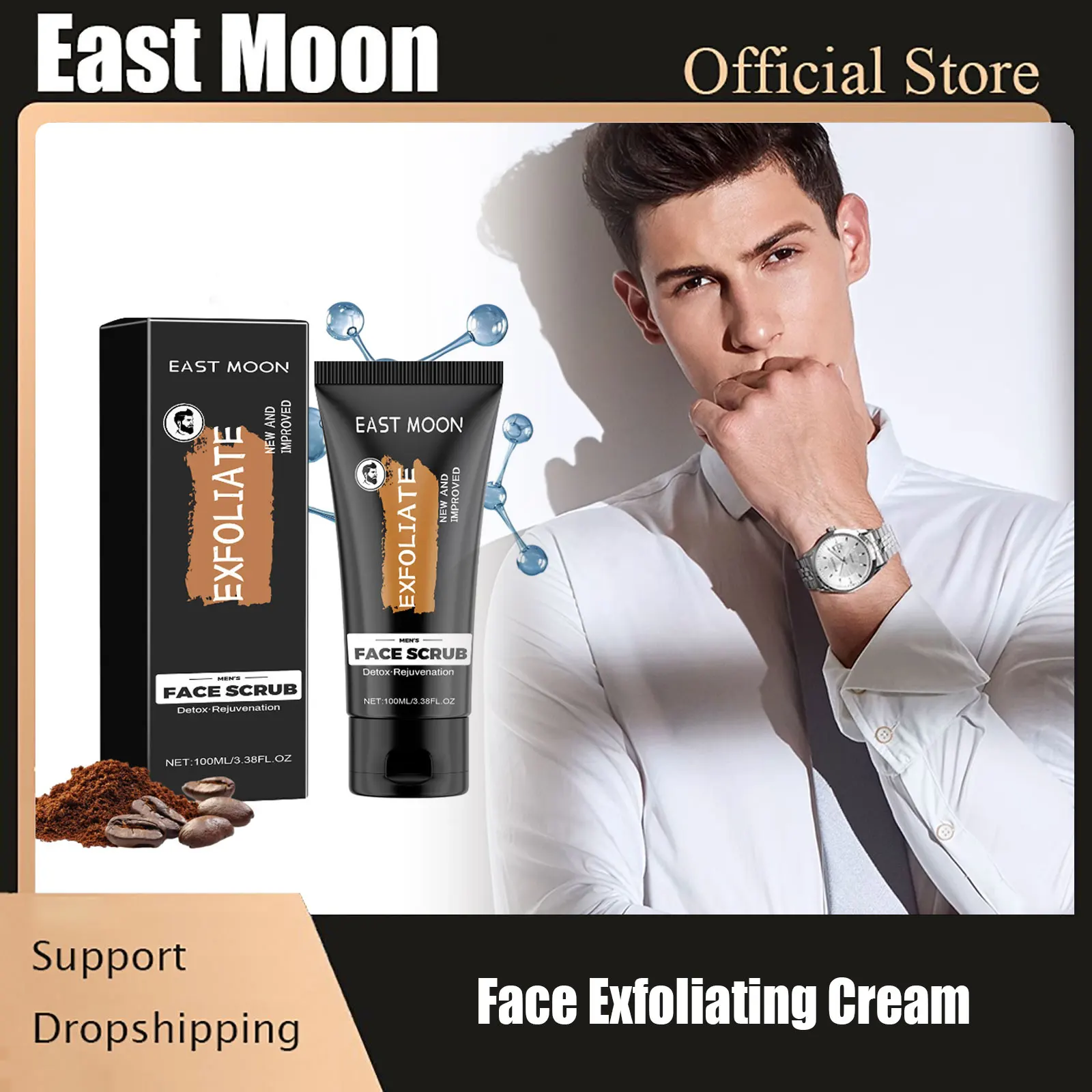 

Facial Exfoliating Peeling Gel Deeply Cleansing Pore Cutin Nourish Improve Dullness Detox-Rejuvenation Firm Whitening Face Scrub