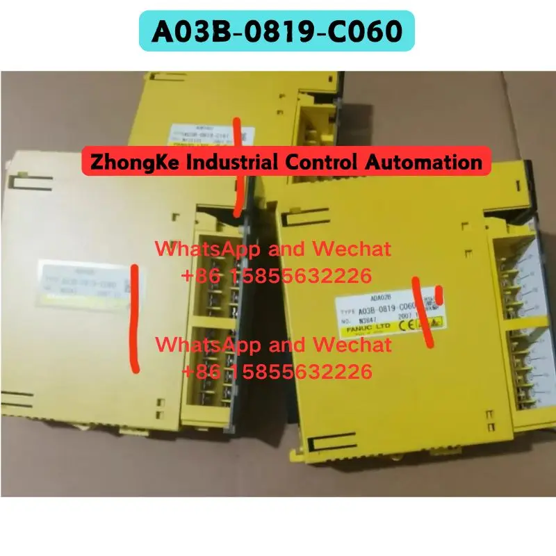 Used A03B-0819-C060 IO module Functional test OK Fast delivery