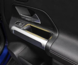 2PCS Car Door Handle Accessories Storage Box Bag Interior For Mercedes Benz GLB GLA B Class W247 X247 H247 2020 2021 2022 2023