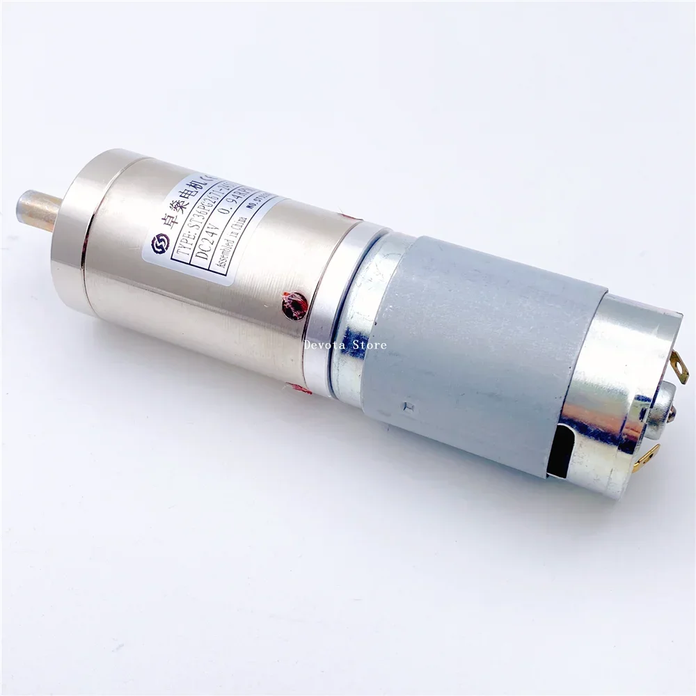 36MM 12V 24V DC Planetary Reducer Gear Motor Low Noise 1-600RPM GOOD MOTOR RS555 12V MOTOR