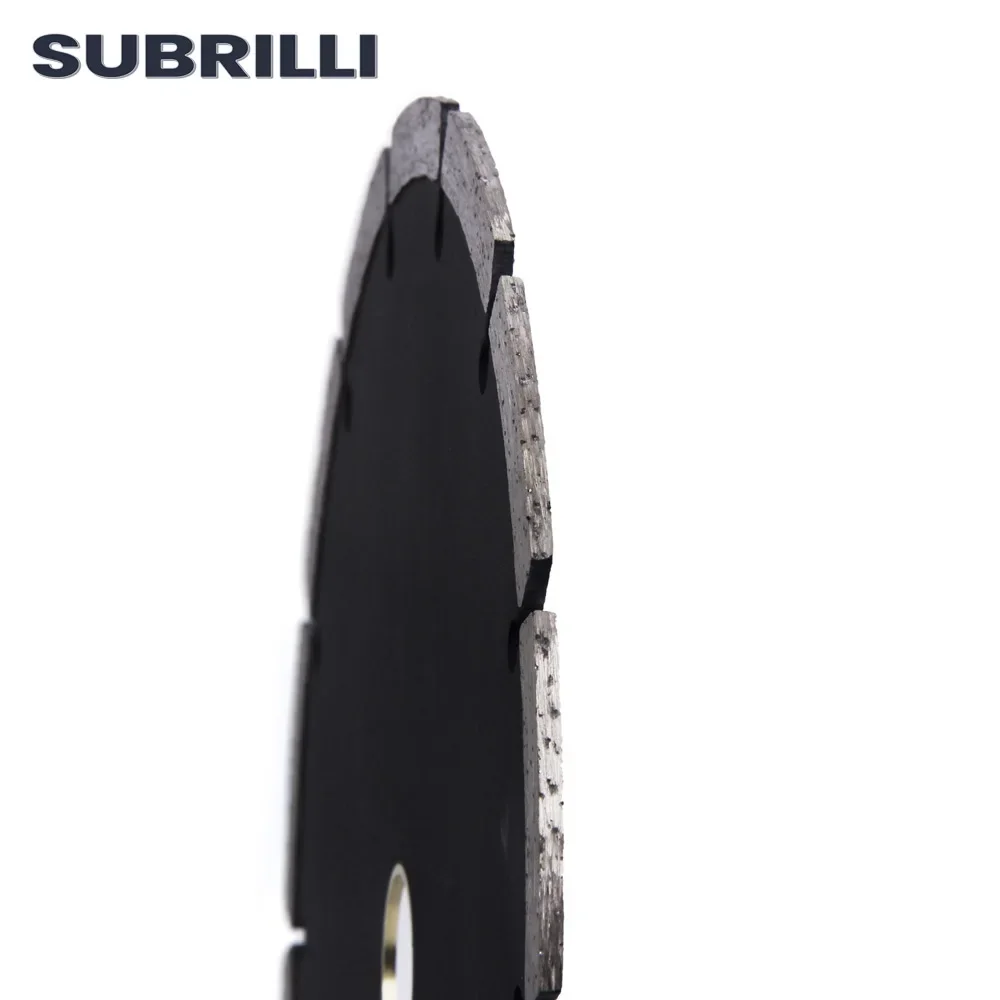 Subrilli-コンクリート大理石石タイル用の7インチ丸鋸刃,ドライおよびウェット使用,セラミックおよび大理石石切断用,180mm