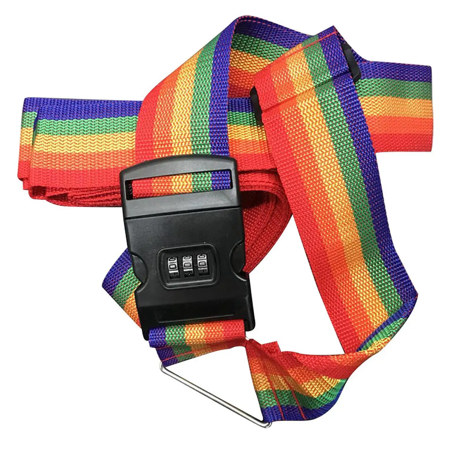

Luggage Strap Adjustable Travel Strap Locking Strap 400cmx5cm for Suitcases Traveling Belt Password Lock Luggage Belt