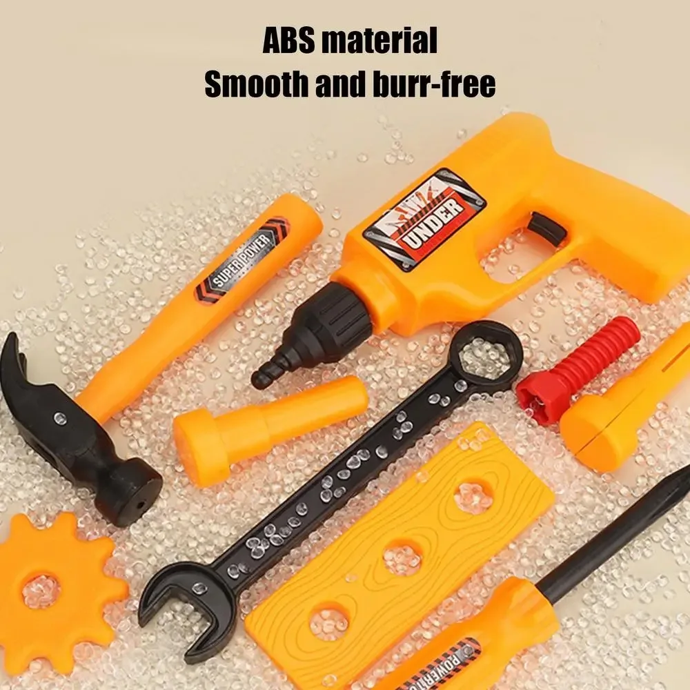 40/56/58Pcs kinder Spielzeug Kinder Spielen Reparatur Werkzeug Set mit Schraubendreher Spielen Schraube Pretend Tools kit Kunststoff Bau
