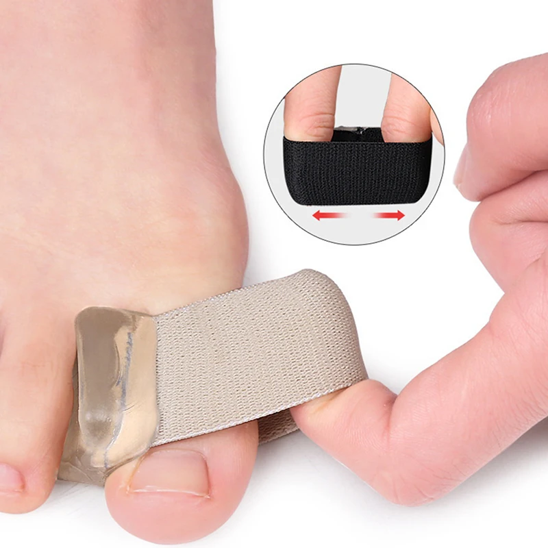 1 Paar Teen Separator Inlegzolen Ringscheiding Hallux Valgus Correctie Pad Voetverzorging Orthopedische Voet Teen Hallux Valgus Correct