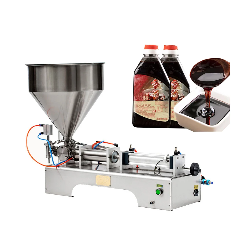 آلة تعبئة السوائل لغسل الأطباق السائلة عالية الدقة آلة تعبئة العسل والزيت