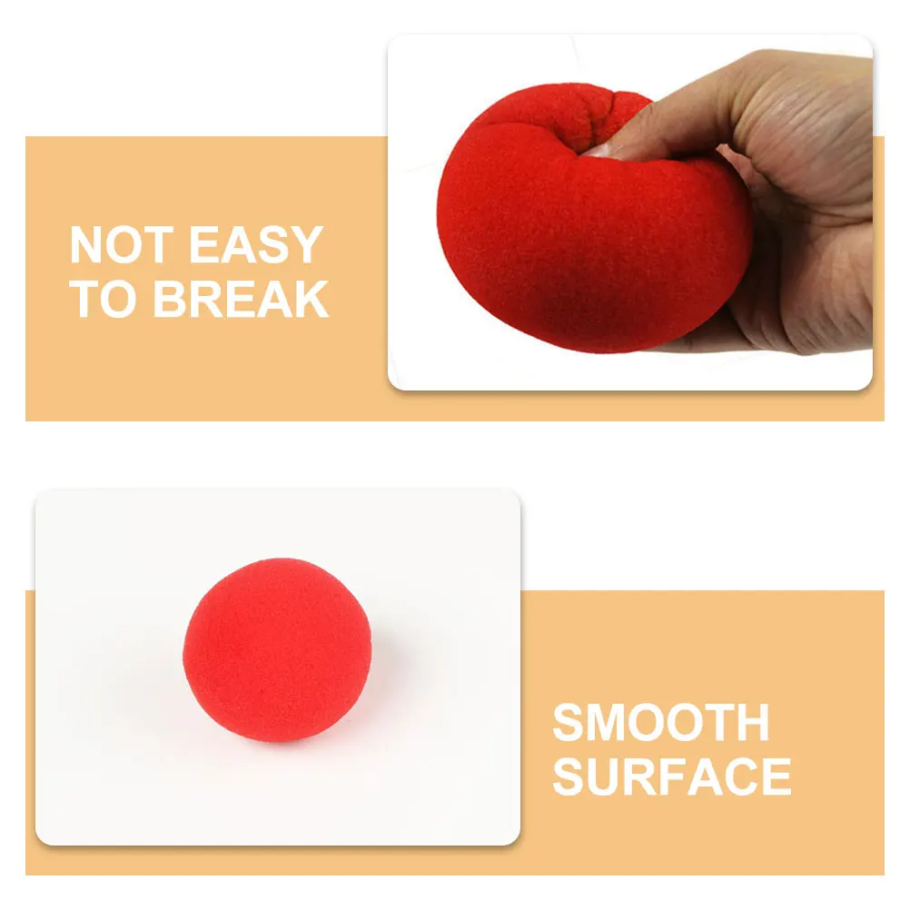 12 stks Spons Ballen Rode Zachte Ronde Vormige Truc Props Duurzame Prestaties Gimmick Levert Stage Party Goochelaar