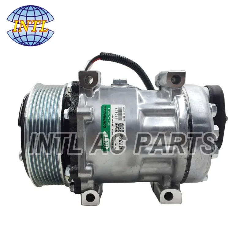 

SANDEN 4485 4818 4075 4352 4417 4884 Sanden 7H15 709 auto ac compressor for for Ford/Sterling/Freightliner/Kenworth Trucks 8pk