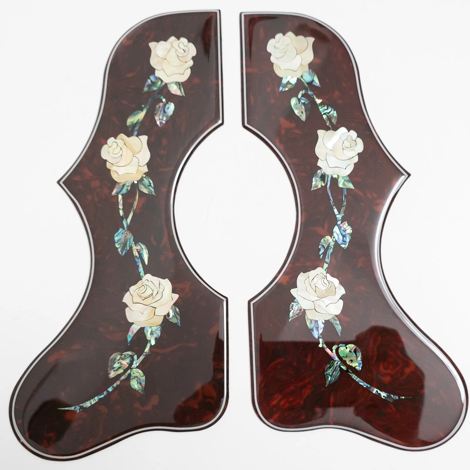 Real Shell Inlay Acoustic Guitar Scratch Plate Pickguard Protection Panel for J200 SJ200 41-42 Inch Guitar Accessories