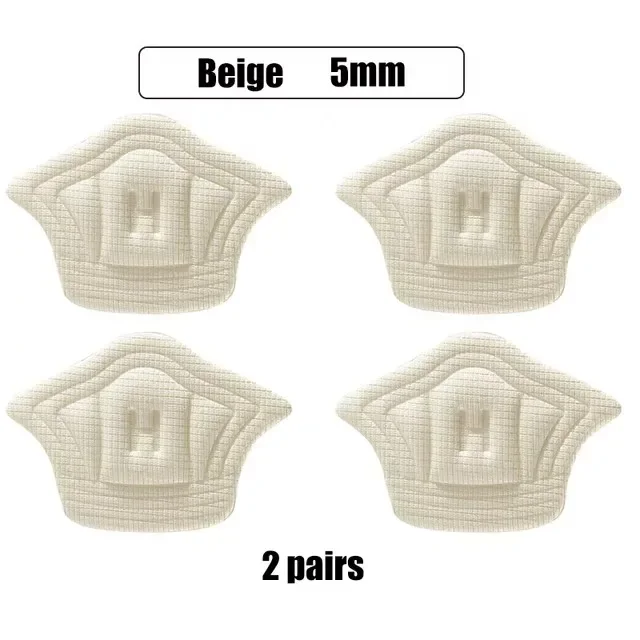 5 Paar Schoen Pad Voet Hak Kussen Pads Sportschoenen Verstelbare Anti-Wear Voeten Inzetstukken Hak Beschermer Sticker Binnenzool