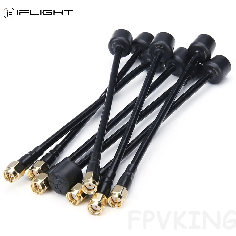 IFlight Albatross 5.8GHz 3dBi SMA/RP-SMA FPV antenne 150mm RHCP/LHCP RC FPV Drone quadrirotor Multirotor pièce de jouet