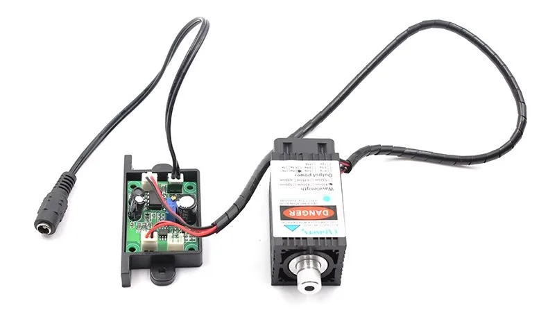 405nm 500mW Blue Violet Laser Module TTL 3D Printer Engraving Machine Adjustable Focus Laser Head