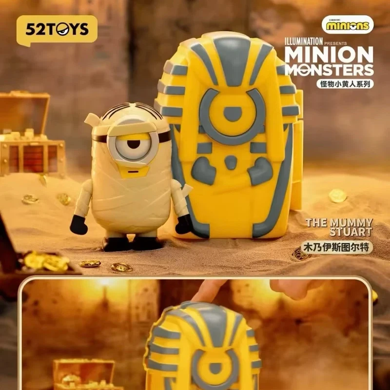 

52TOYS натуральная серия Миньонов Монстров заводная фигурка слепая коробка милая забавная коллекционная игрушка подарочное украшение для детей и взрослых