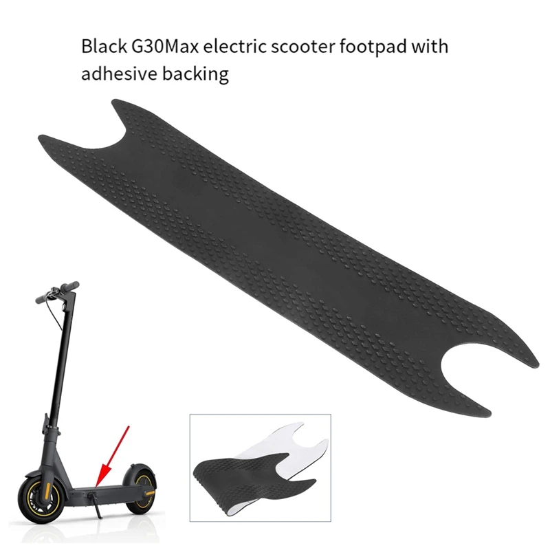 Electric Scooter G30max Rubber Foot Pad Double-Sided Adhesive Non-Slip Scooter Foot Pad