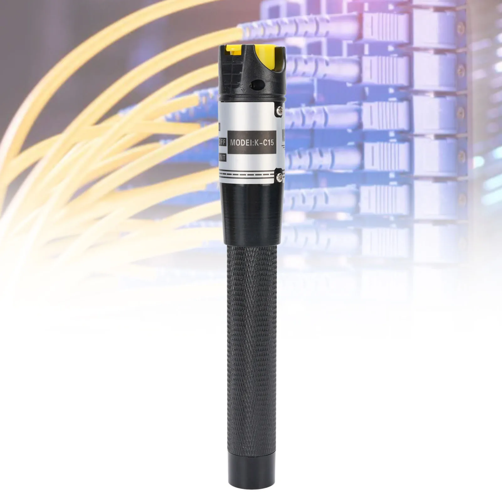 Visual Fault Locator Pen Visual Fault Locator Pen 50KM Rechargeable VFL Non Touch Portable  Optic Cable Tester Tool K-C15