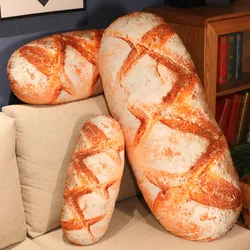 50-100cm Lifelike Bread Plush Pillow Creative Food Plush Toy Funny Fast Food NapThrow Pillow Cushion Home Decor Birthday Gift