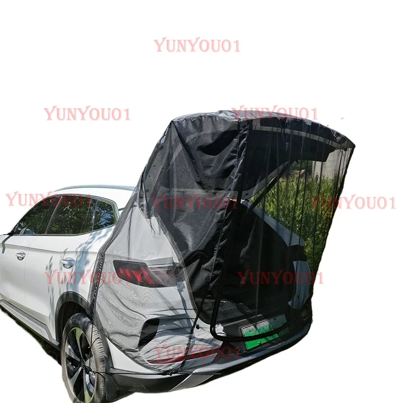 

Outdoor Camping Rear Mosquito Repellent Net Car Encryption Screen Window Screen Simple Travel Tent