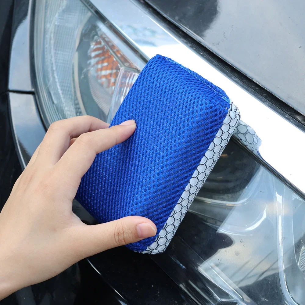 Sponge Block Honeycomb Type Car Cleaner Auto Washer Maintenance Cleaning Cloth Absorbent Washing Sponge Cars Clean Tools