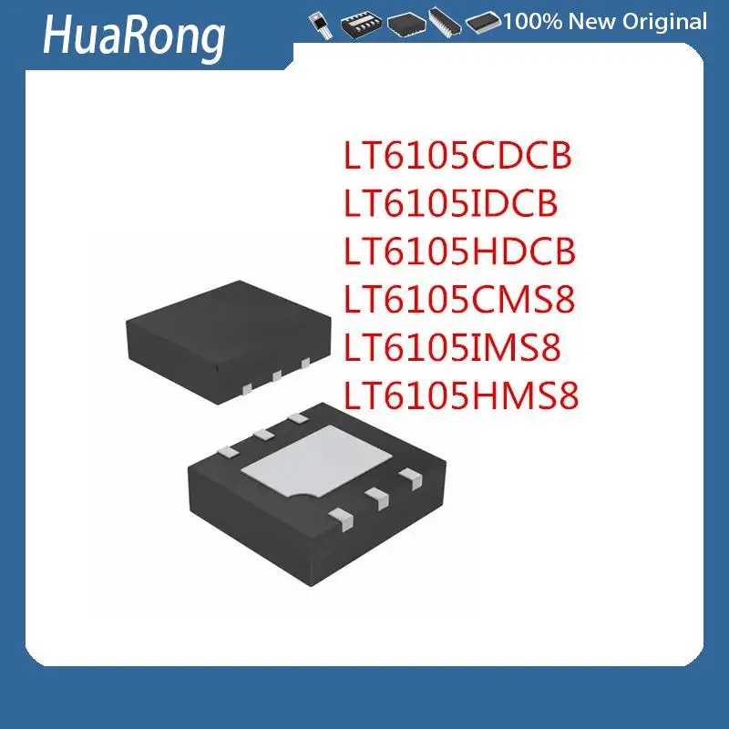 5PCS/LOT    LT6105CDCB   LT6105IDCB   LT6105HDCB   LT6105CMS8   LT6105IMS8 LT6105HMS8   LT6105     DFN6