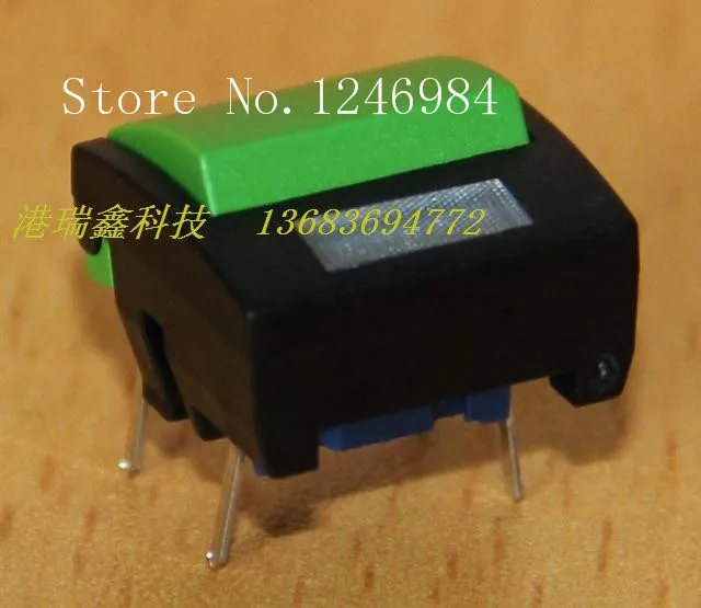 [SA]Denmark MEC switch button black light green box reset switch micro switch 3ATL6 + 1B02 + 2B091--50pcs/lot