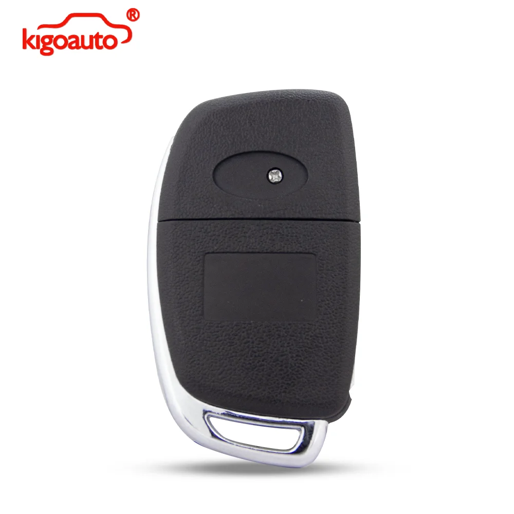 Kigoauto FCC ID RKE-4F08 Flip Remote Key Shell for Hyundai I20 I30 3 Button