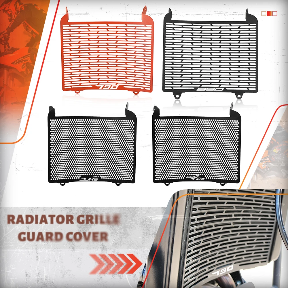 

2018-2023 2022 2022 2020 Moto Parts Radiator Grille Guard Cover Protector Water Tank Protection For Duke790 Duke890 DUKE 790 890