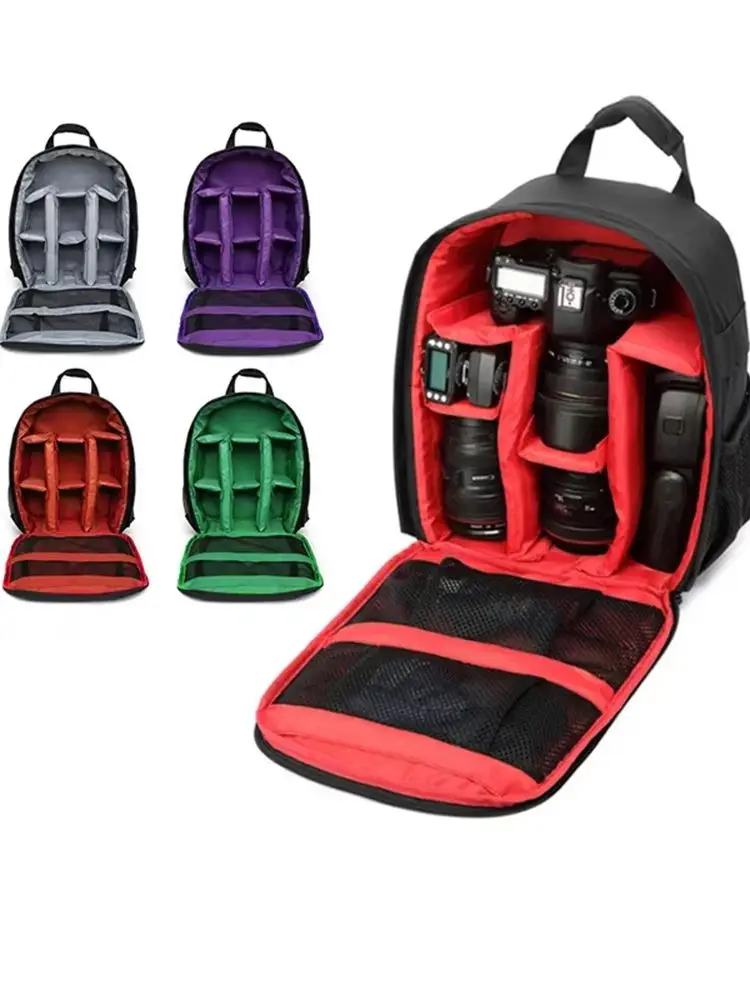 Selens Camera Bag Backpack Waterproof For Digital DSLR Tough Camera Photo Bag Case for Nikon for Canon Backpack Video Bags