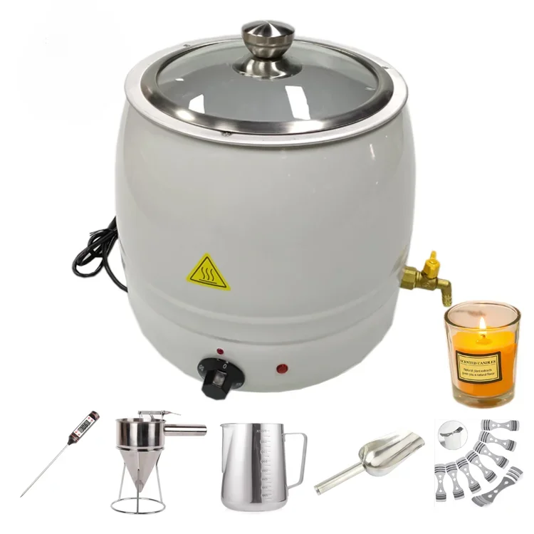 High Quality 10L Candle Making Machine Electric Melting Candle Wax Warmer Wax Melter 110V 220V