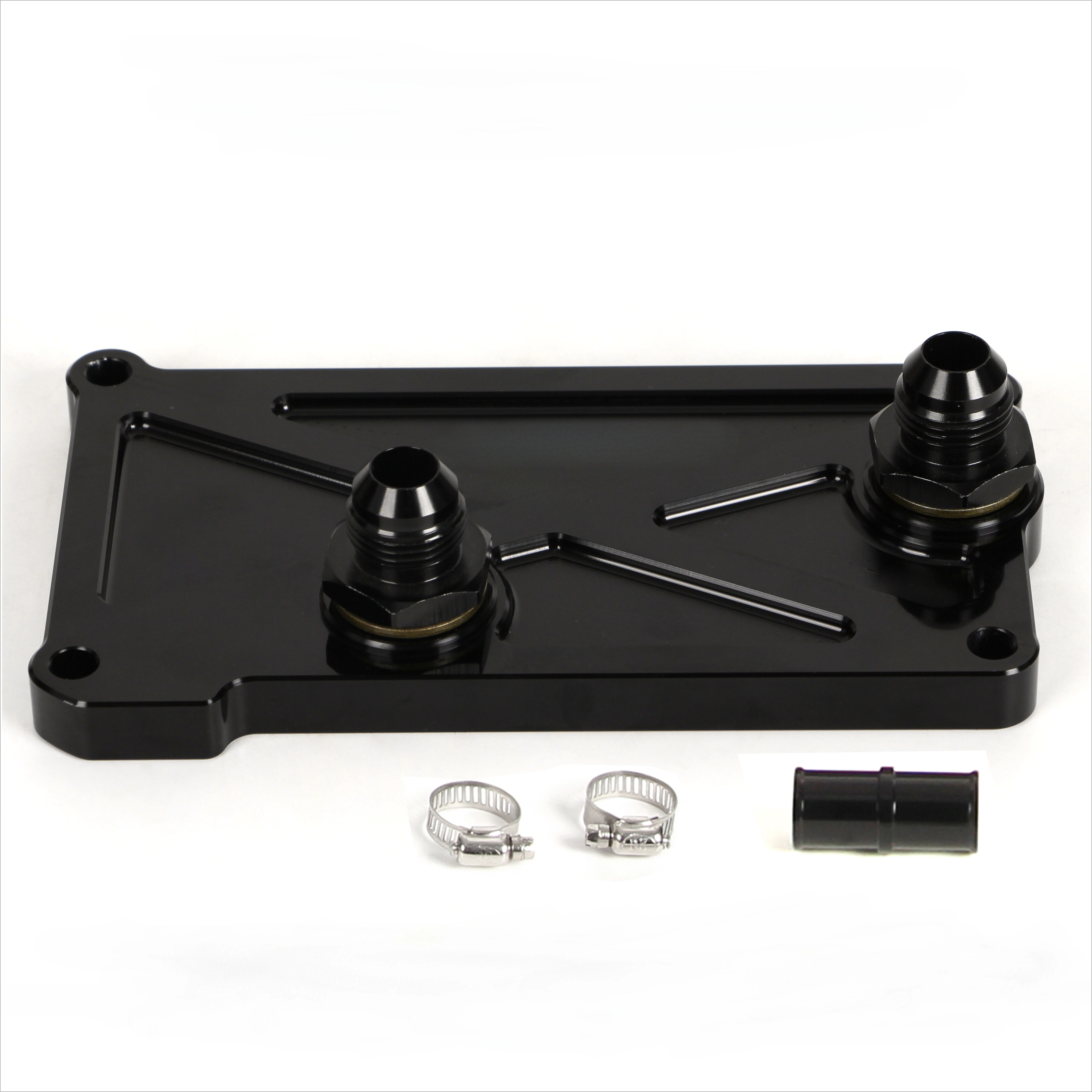 Gearbox Transmission Cooler Adapter Baseplate Sandwich Design for General Purpose 1.5Tgdi 7-speed Dct Models