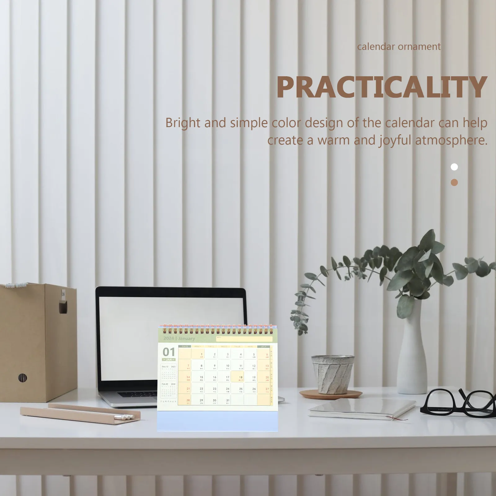 

Настольный календарь-планер на подставке, маленький, для дома и декора